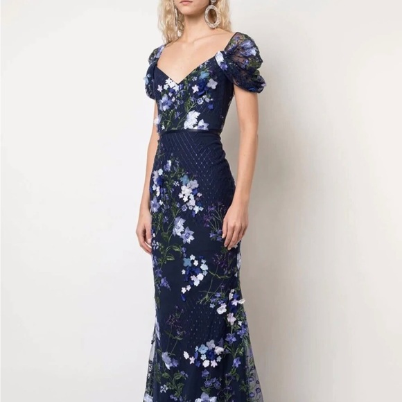 Marchesa Dresses & Skirts - Marchesa Notte Embroidered Dress
